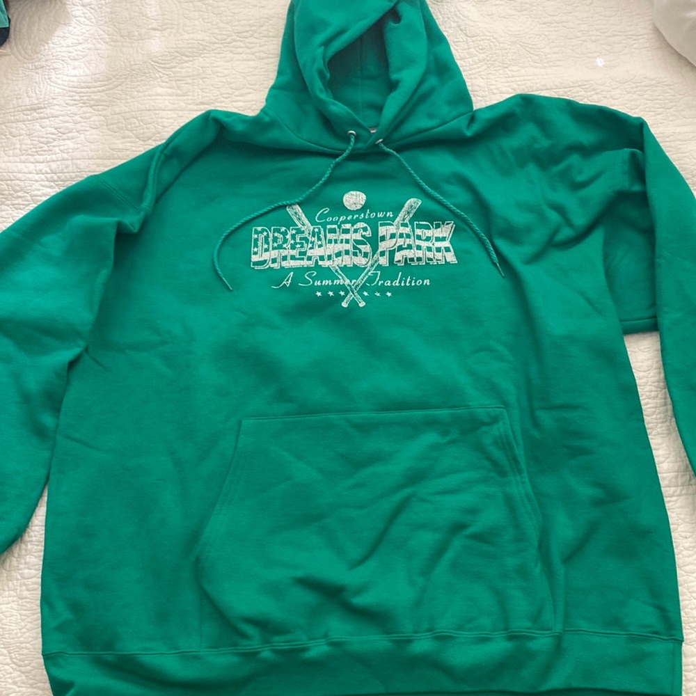 NEW Cooperstown Dreams Park Hooded Sweatshirt XXL